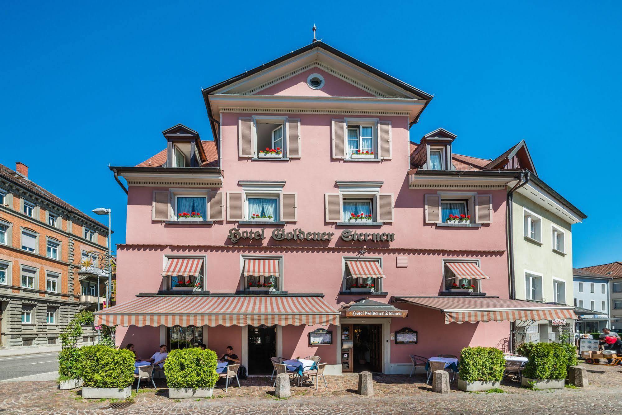Hotel Goldener Sternen Konstanz Bagian luar foto